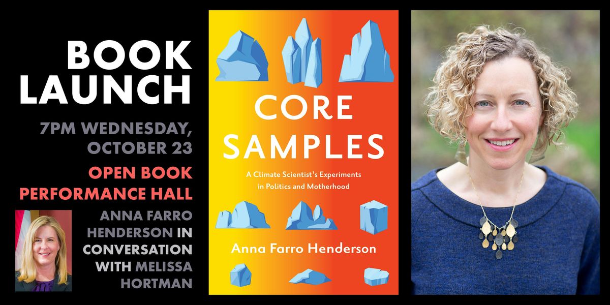 CORE SAMPLES book launch, conversation, & signing with Anna Farro Henderson