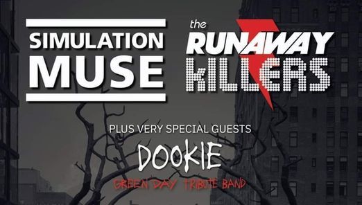 Muse & The Killers Tributes (w. Dookie) \/ Chinnerys Southend