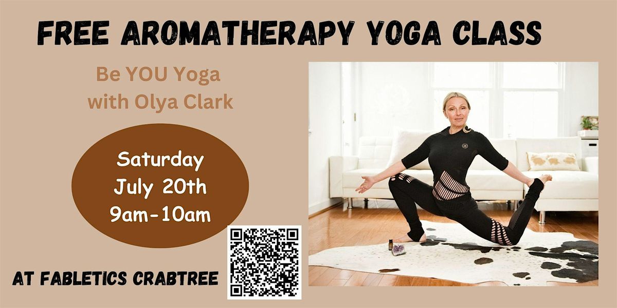 FREE Aromatherapy Yoga Class @ Fabletics Crabtree Valley Mall!