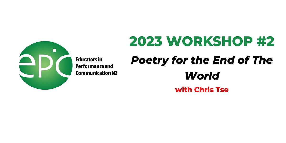 Poetry for the End of the World with Chris Tse