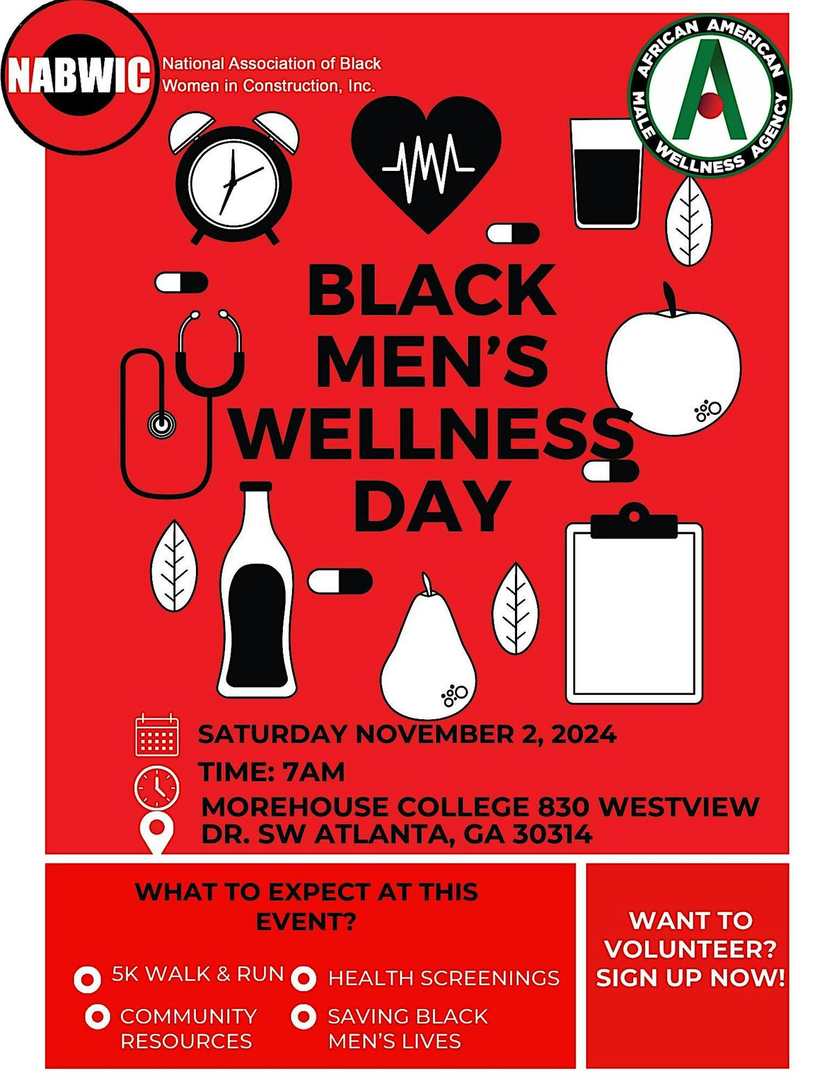 NABWIC x AAMWA BLACK MEN'S WELLNESS DAY