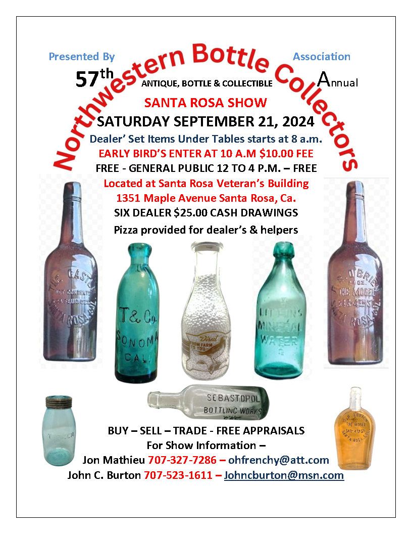 Santa Rosa Bottle Show!!!