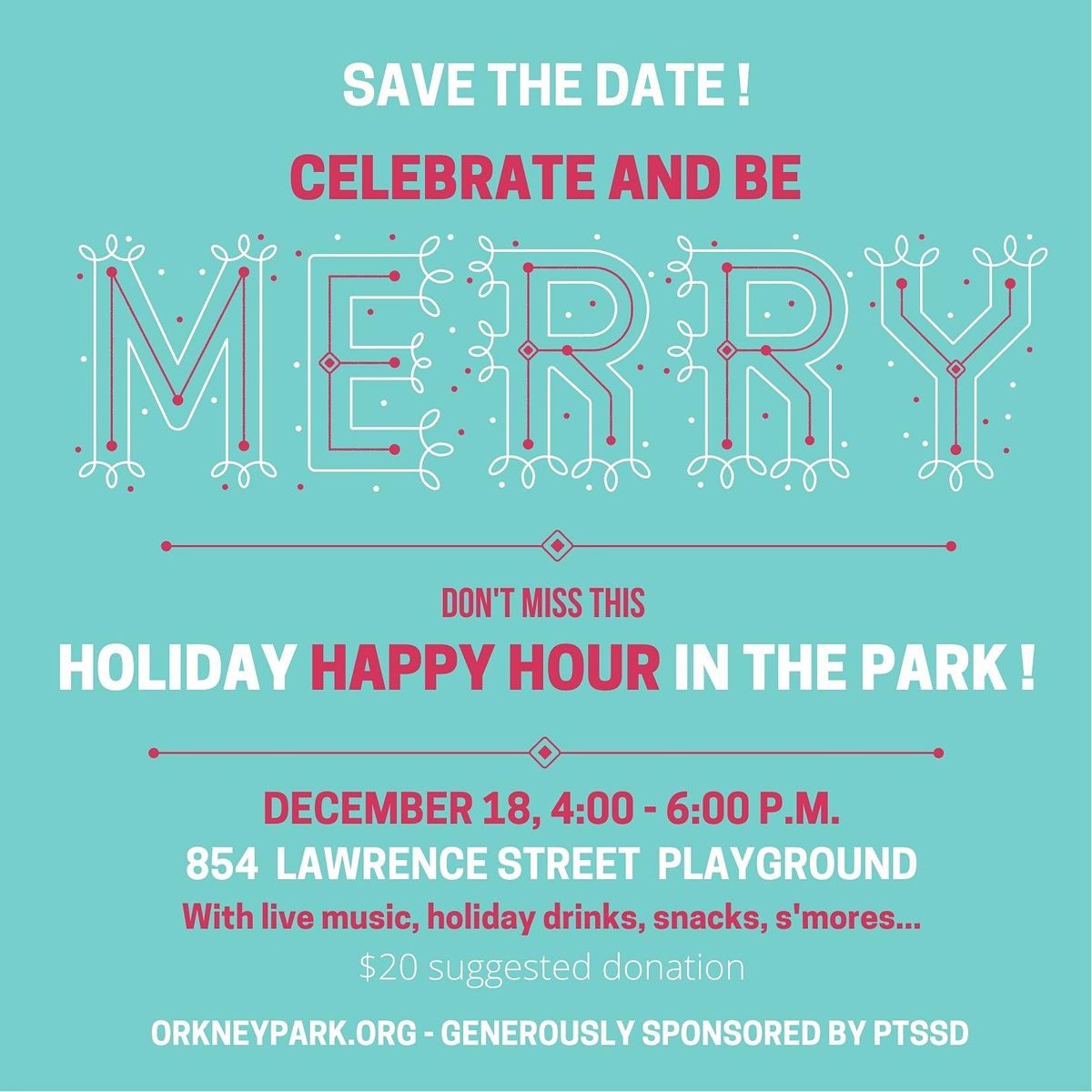 Holiday Happy Hour (in Orkney Park)