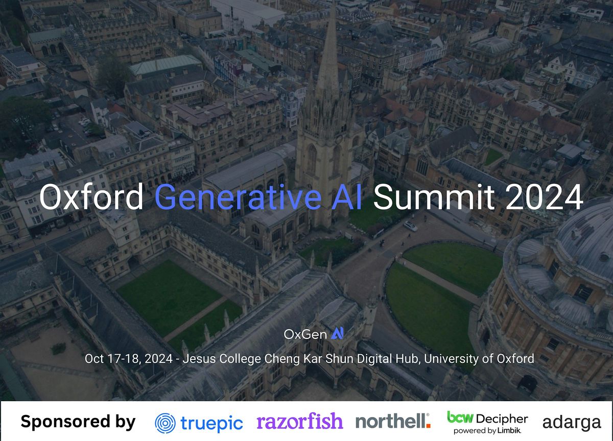 Oxford Generative AI Summit 2024