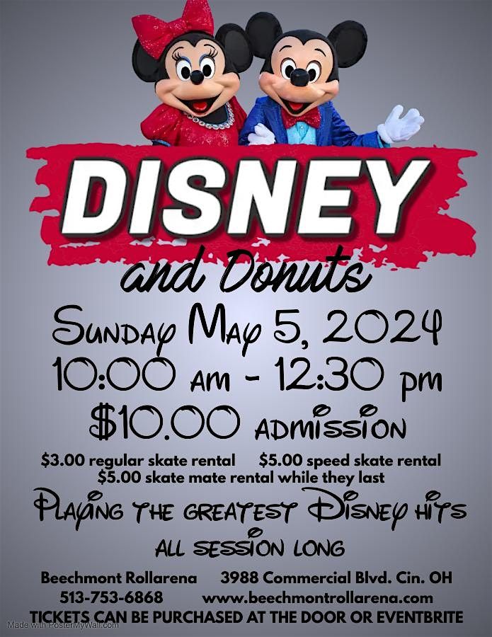 Disney and Donuts Skate