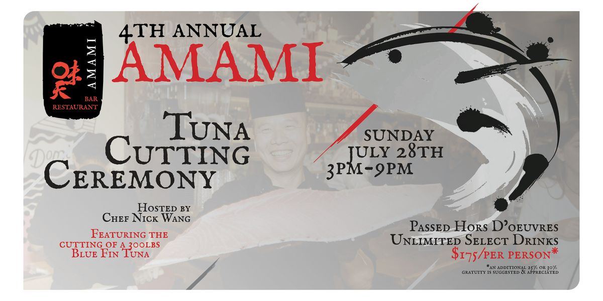 Tuna Cutting Ceremony