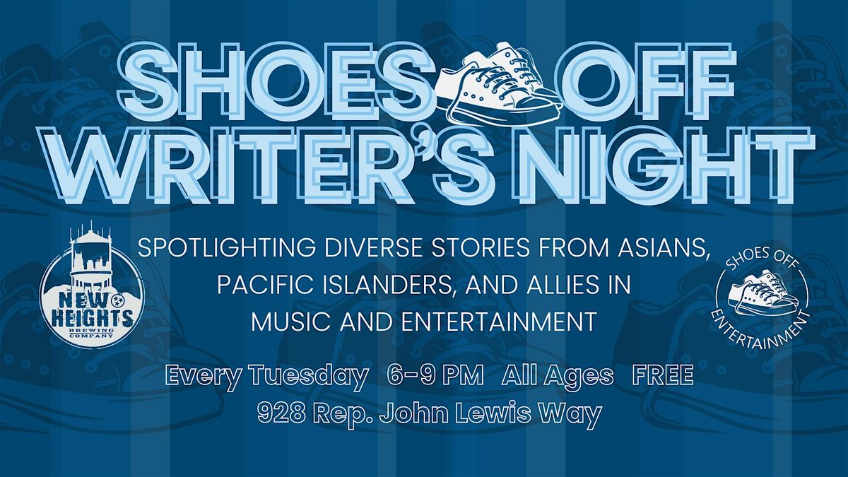 Shoes Off Writer's Night