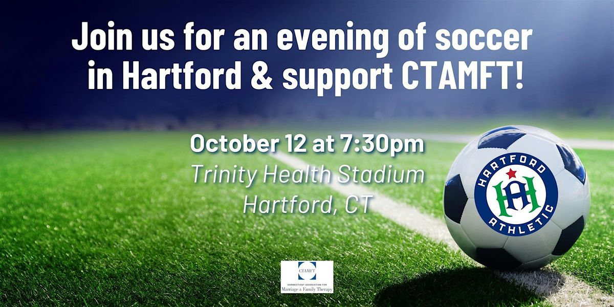 CTAMFT Hartford Athletic Soccer Game Fundraiser