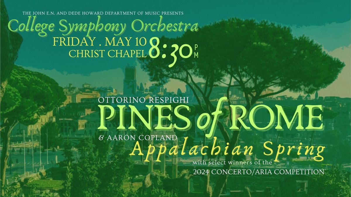 College Symphony Orchestra Spring Concert