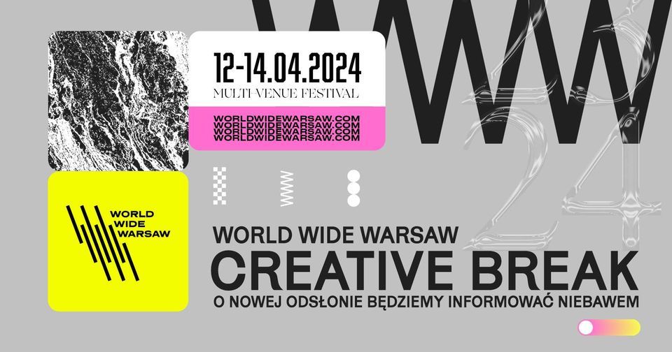 World Wide Warsaw \\ Multi-venue  Festival \\ 12.04-14.04.2024 