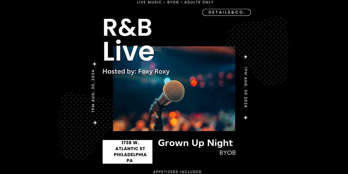 R & B Live music night