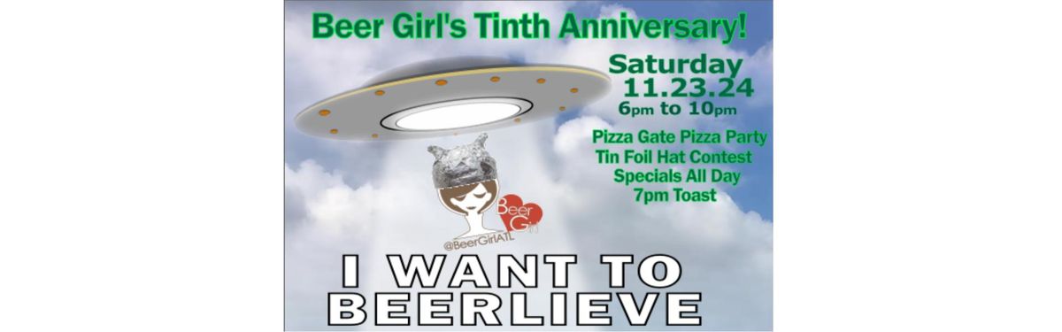 Beer Girl Tinth Anniversary!!