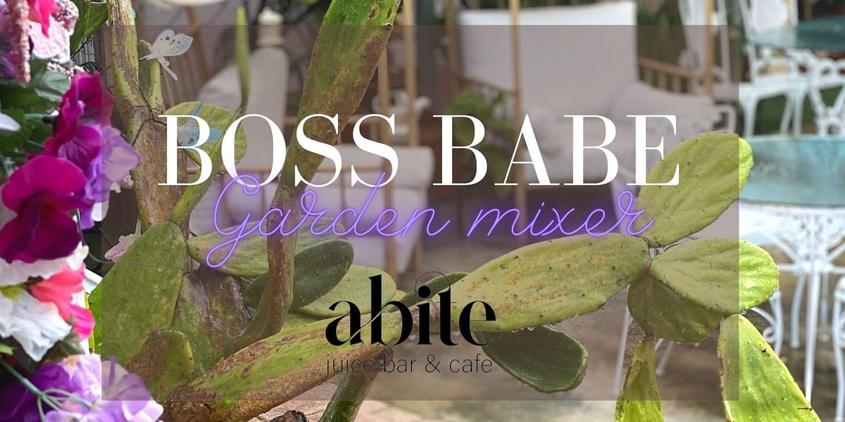 Boss Babe Garden Mixer - Art Basel edition