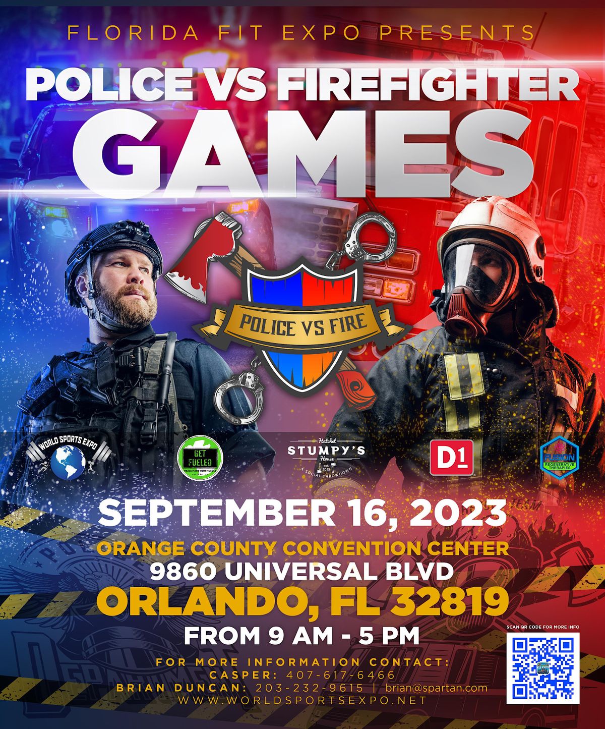 POLICE VS FIREFIGHTER GAMES
