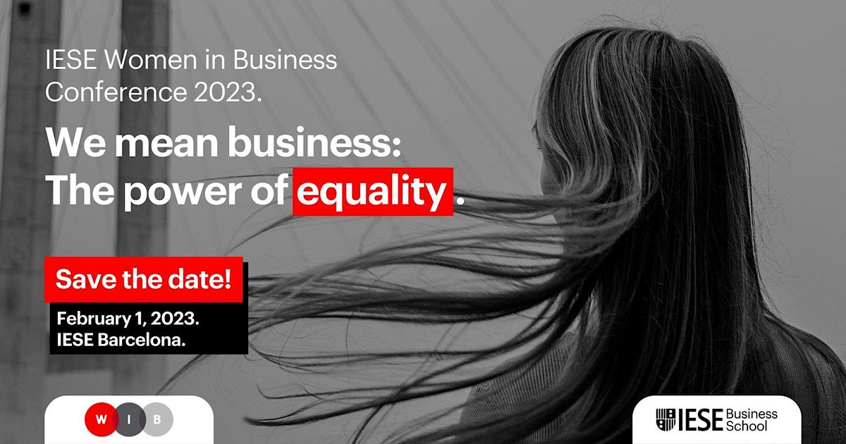 Women in Business 2023 Conference | We Mean Business: The Power of Equality