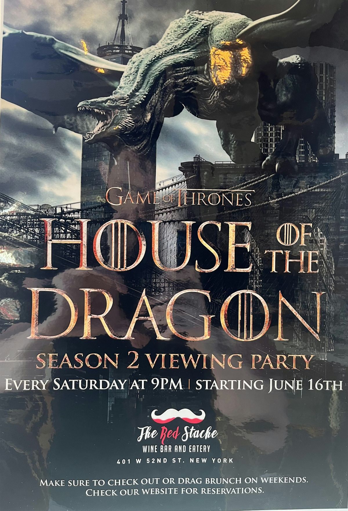 House of Dragons Viewing Party!