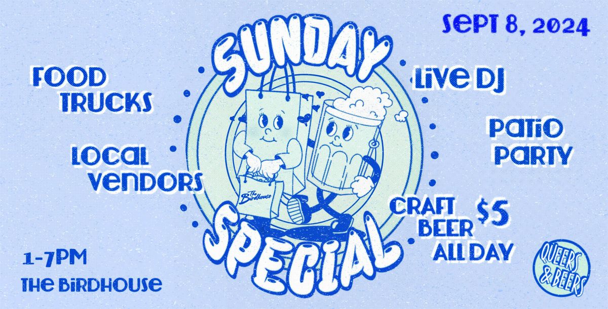 QUEERS & BEERS SUNDAY SPECIAL!