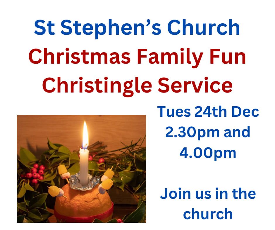 St Stephen's Church Christmas Family Fun Christingle Service 