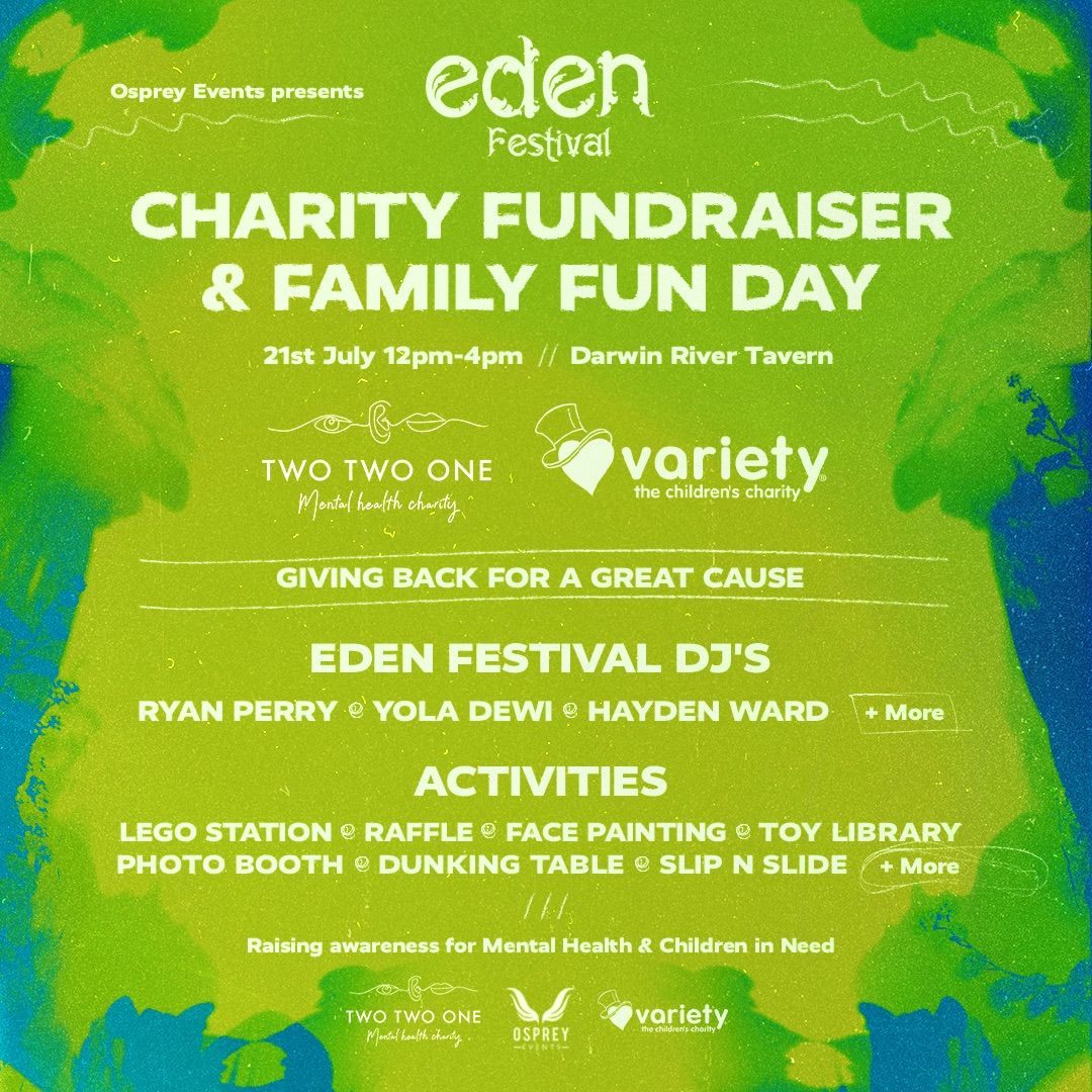 Eden Festival Charity Fundraiser & Family Fun Day 