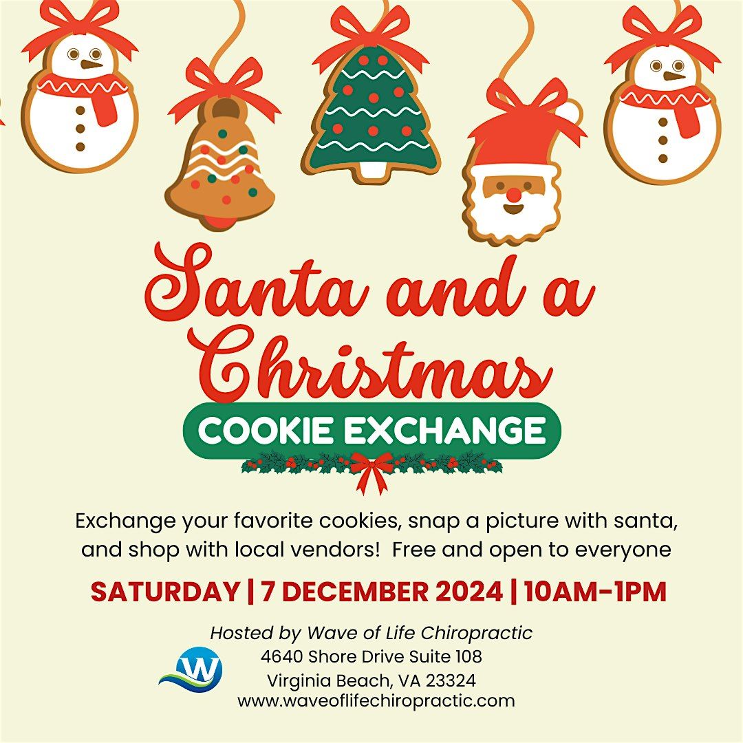 Community Santa and Christmas Cookie Exchange