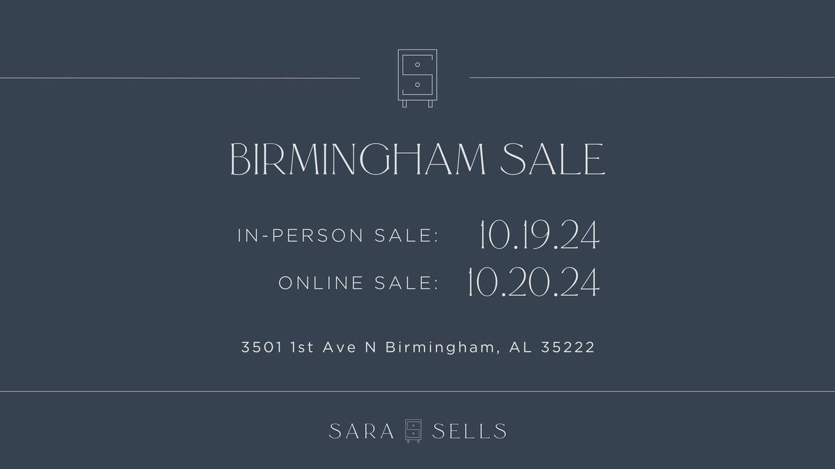 October Sale - Birmingham