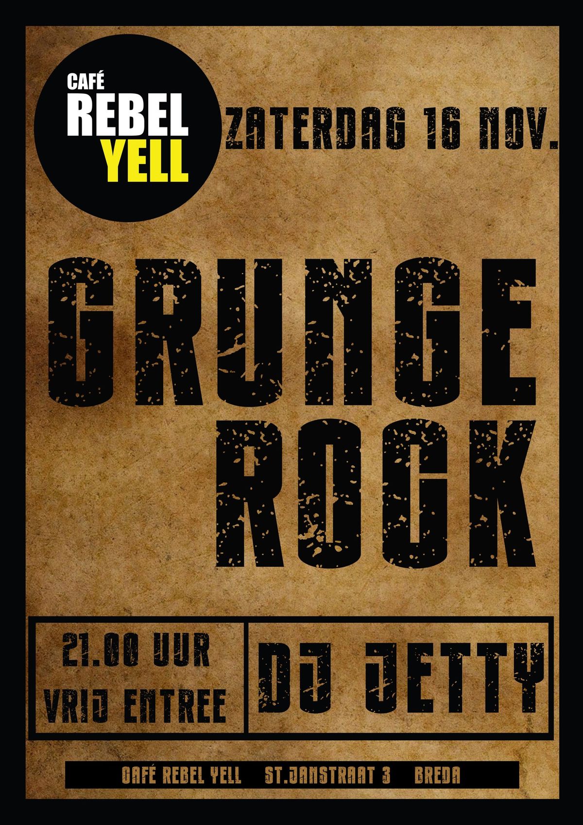 Grunge Rock avond