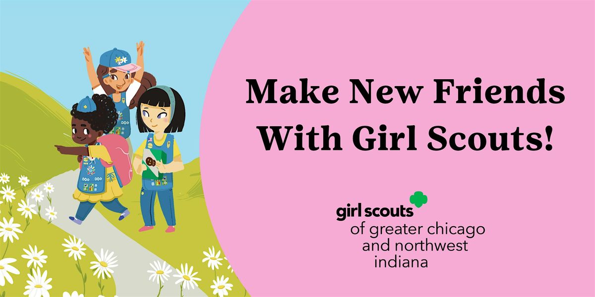 Make New Friends with Girl Scouts at Coleman Branch Chicago Public Library