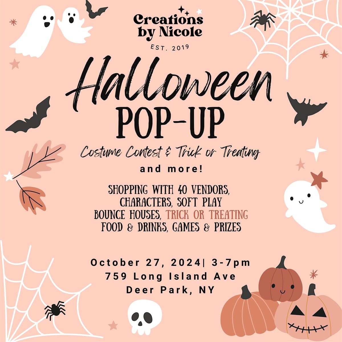 Creations By Nicole Halloween Pop-Up