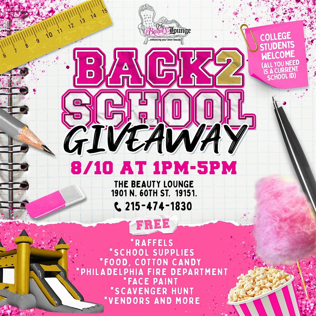 Back 2 School Giveaway