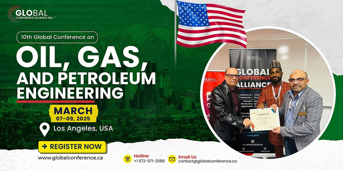 10th Global Conference on Oil, Gas, and Petroleum Engineering (GCOGPE)