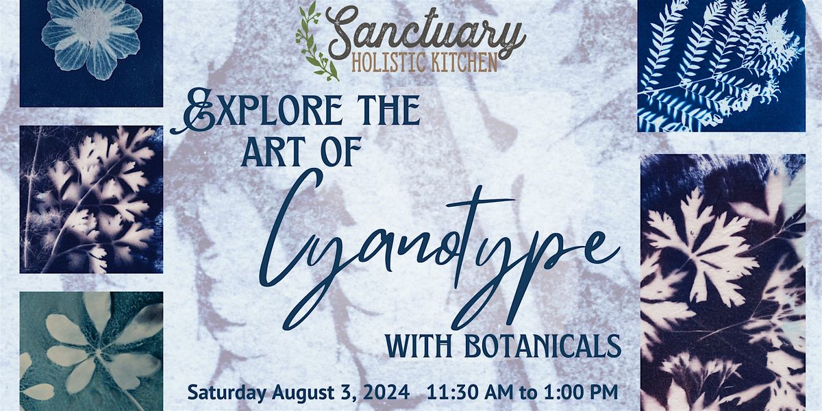 Cyanotype Botanical Sun Prints