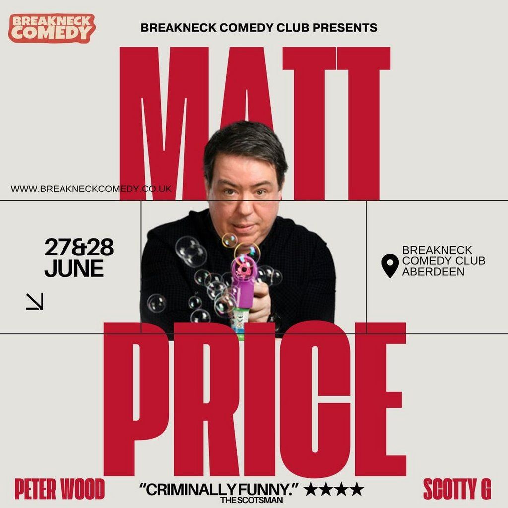 MATT PRICE : Live