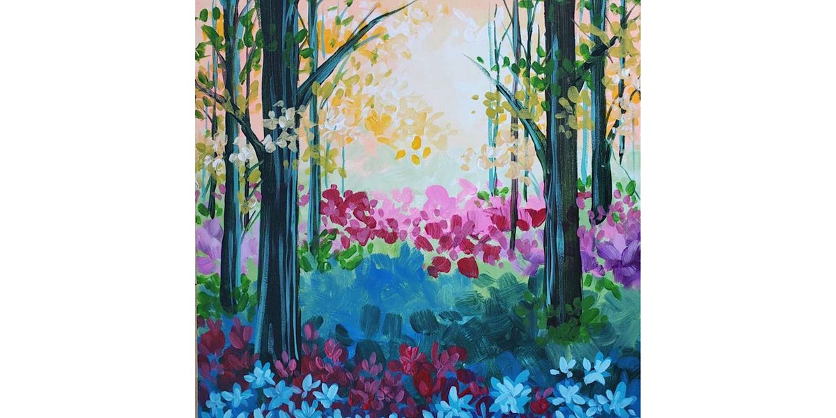 Wild Flower Forest - Chicago - Paint and Sip by Classpop!\u2122