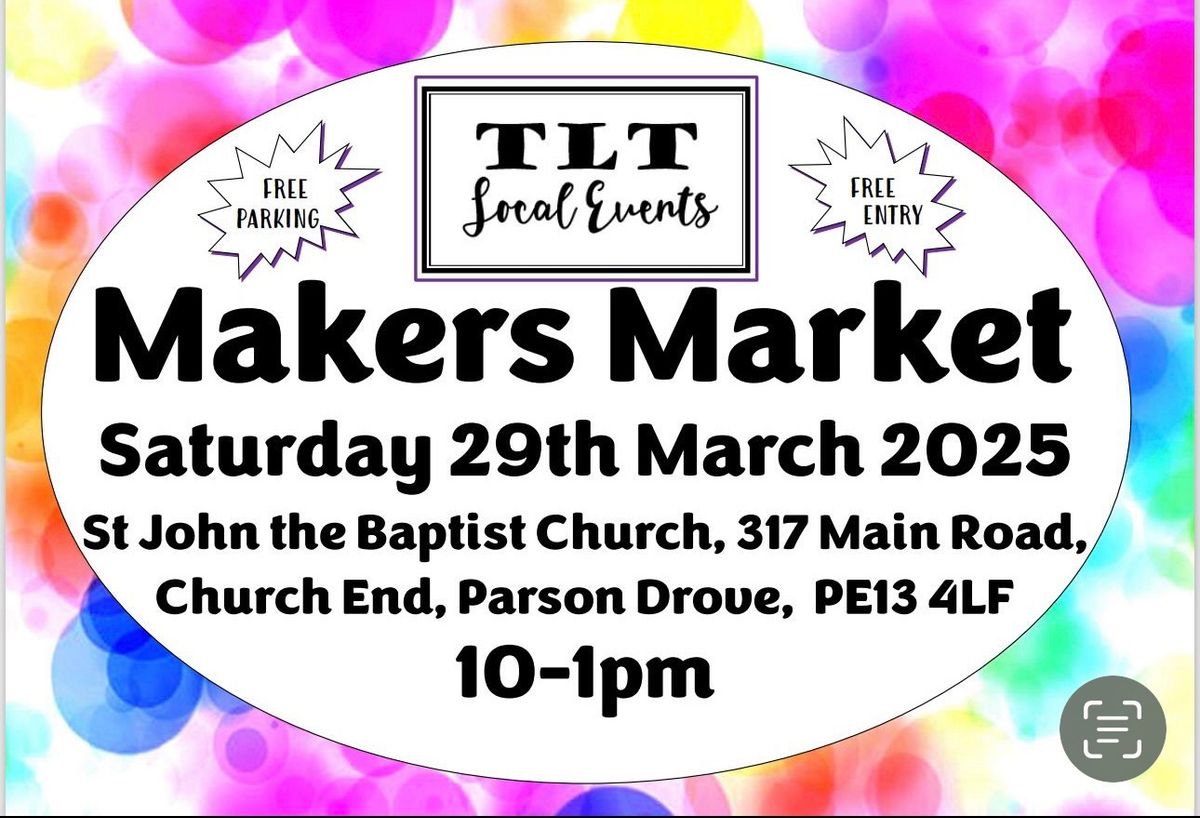 MAKERS\u2019 MARKET - OUR FIRST OF THE YEAR! 