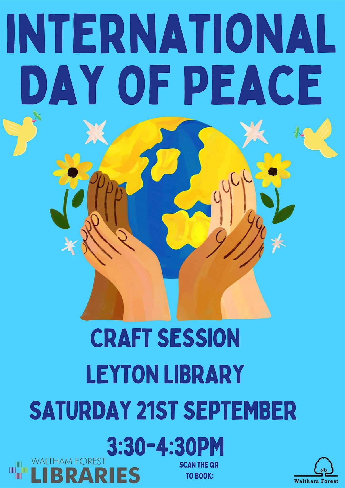 International Day Of Peace craft @ Chingford Library