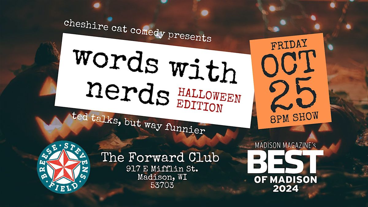 Words with Nerds: HALLOWEEN EDITION