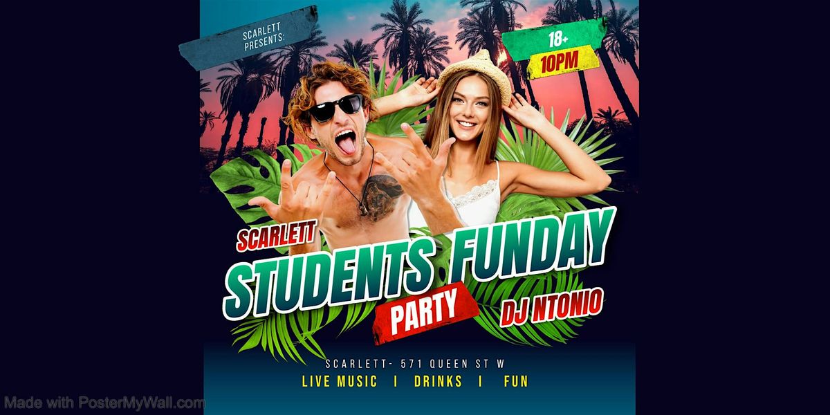 Students Funday |  EDM, Electronic, Top 40 & Club Anthems|$5 Tickets | 18+