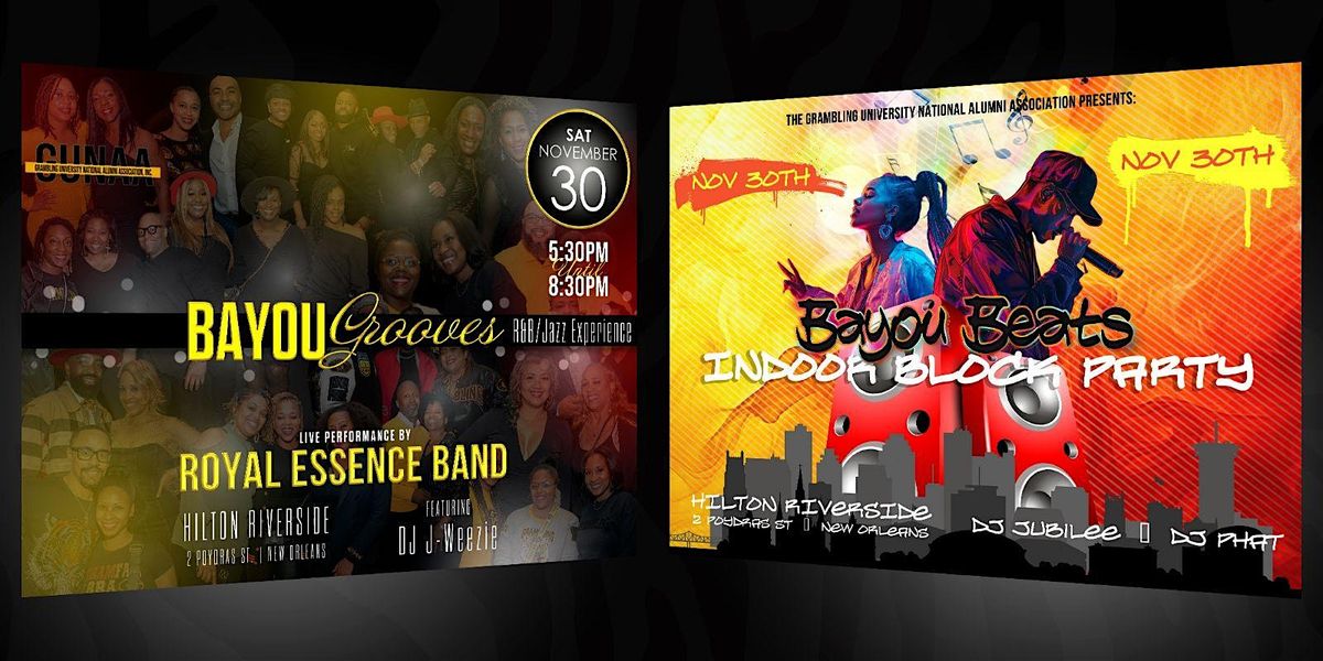 Bayou Grooves R&B\/Jazz + Indoor Block Party Tickets