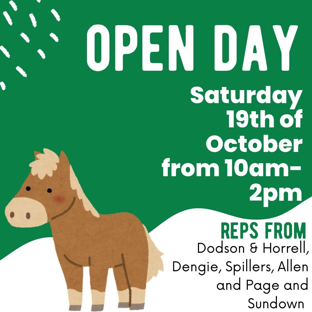 October Open Day