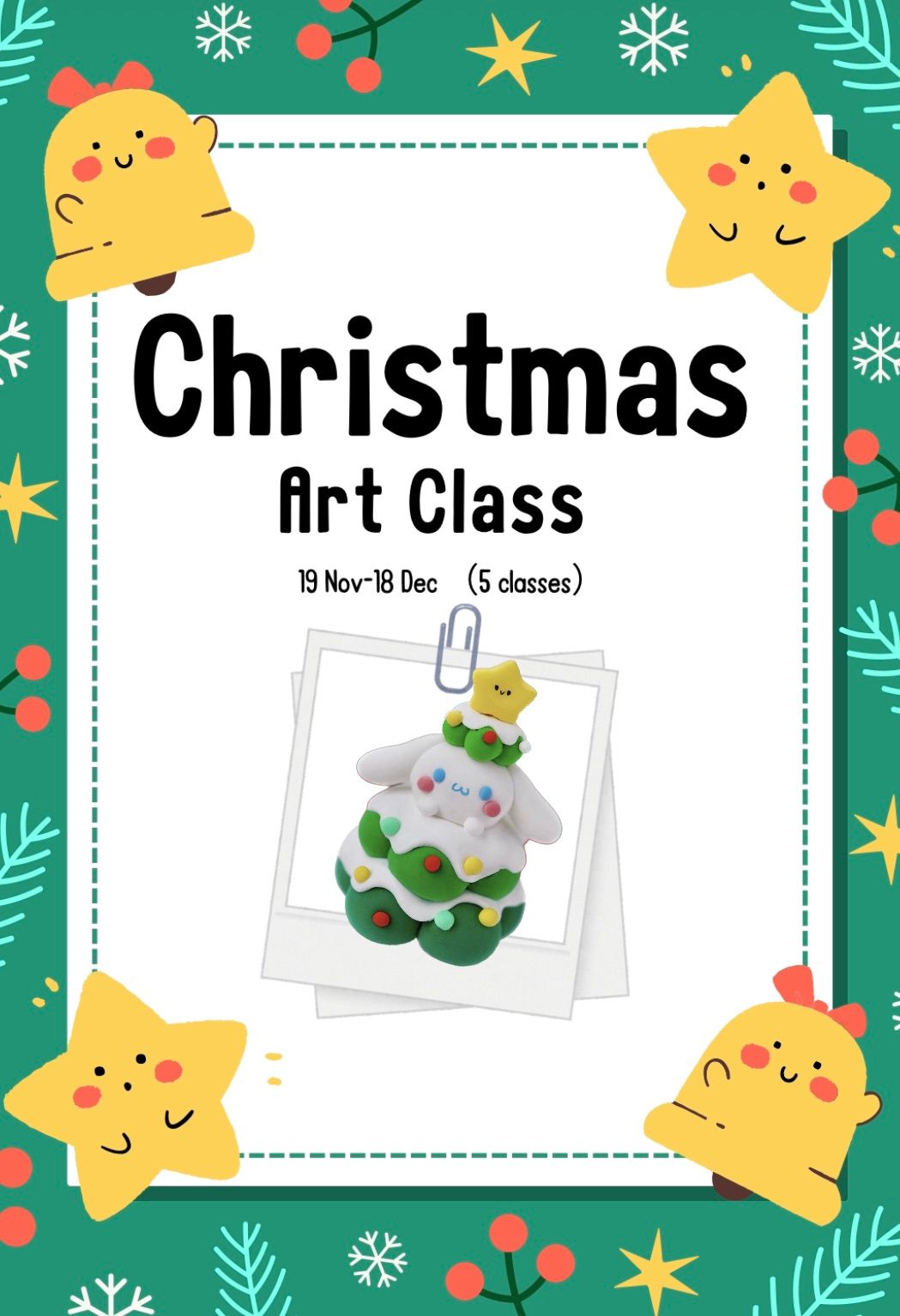 Sun Art's Christmas Holiday Art Class