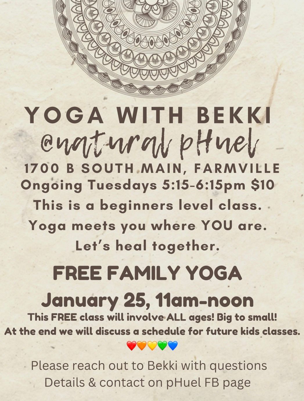 Free Family Yoga