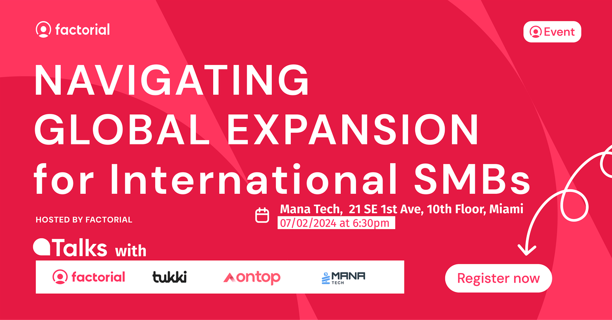 Networking in Miami - Navigating Global Expansion: Next Gen Solutions for International SMBs