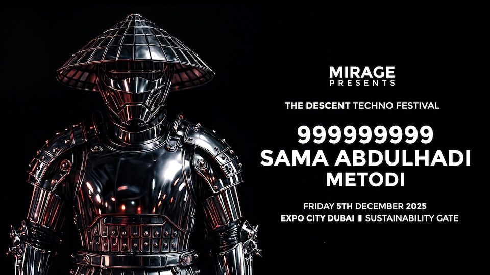 The Descent Techno Festival at Expo City Dubai