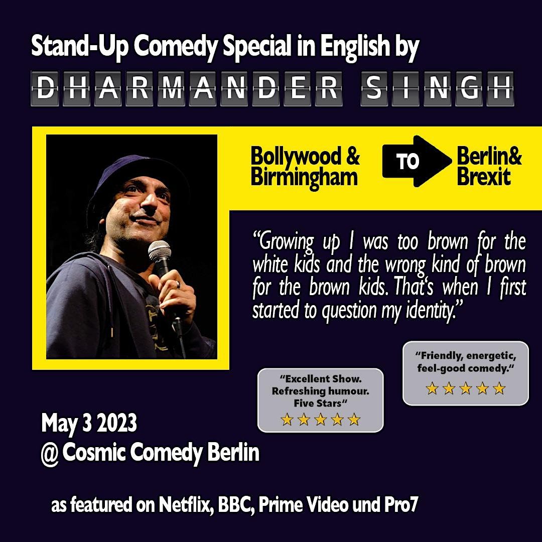 Stand-Up Comedy Special in English - Dharmander Singh, Comedy Club ...