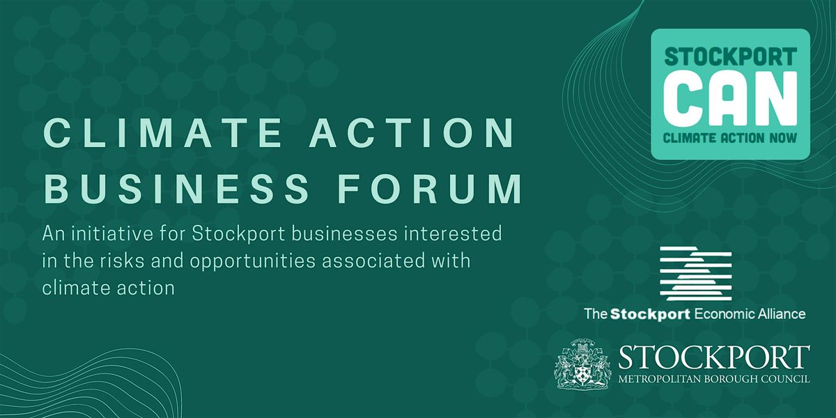 Sustainable Supply Chains - Stockport Climate Action Business Forum