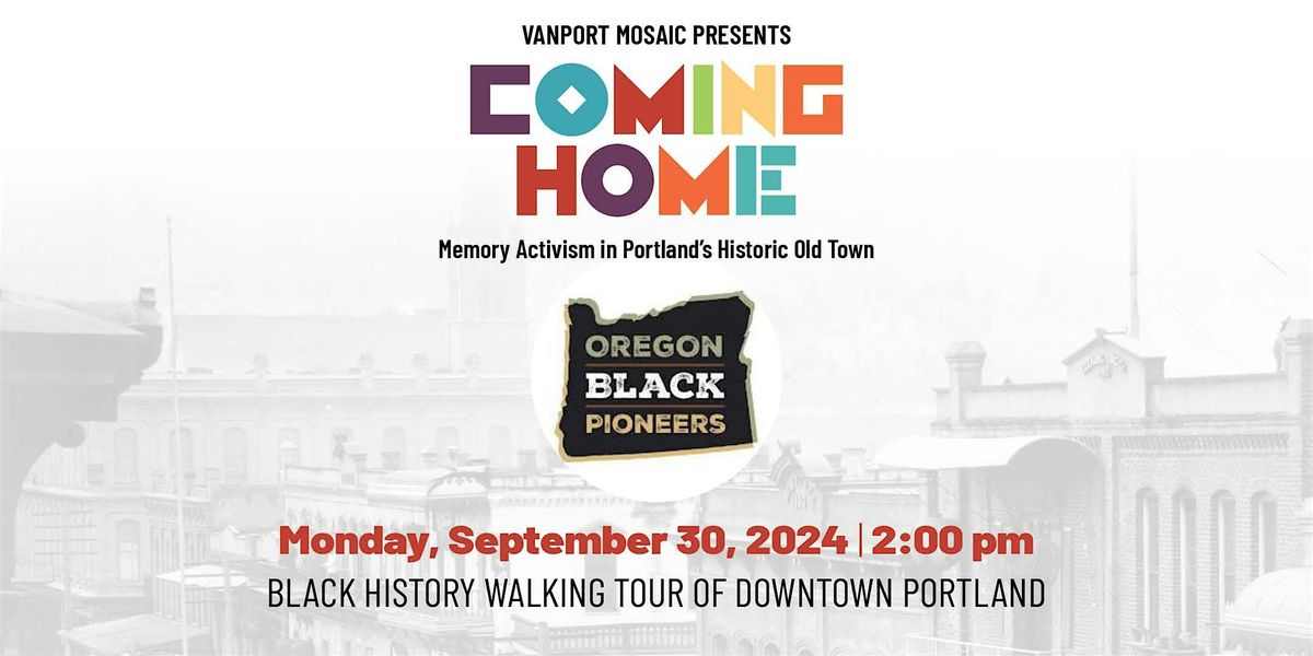 Black History Walking Tour of Downtown Portland