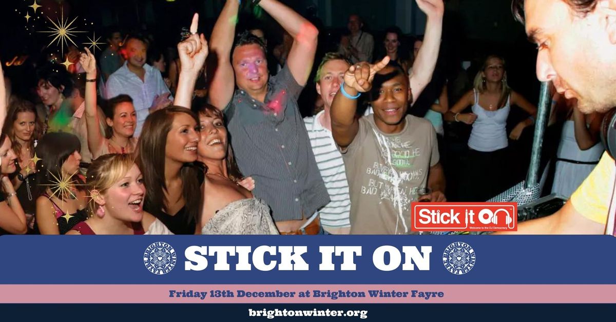 Stick It On at Brighton Winter Fayre