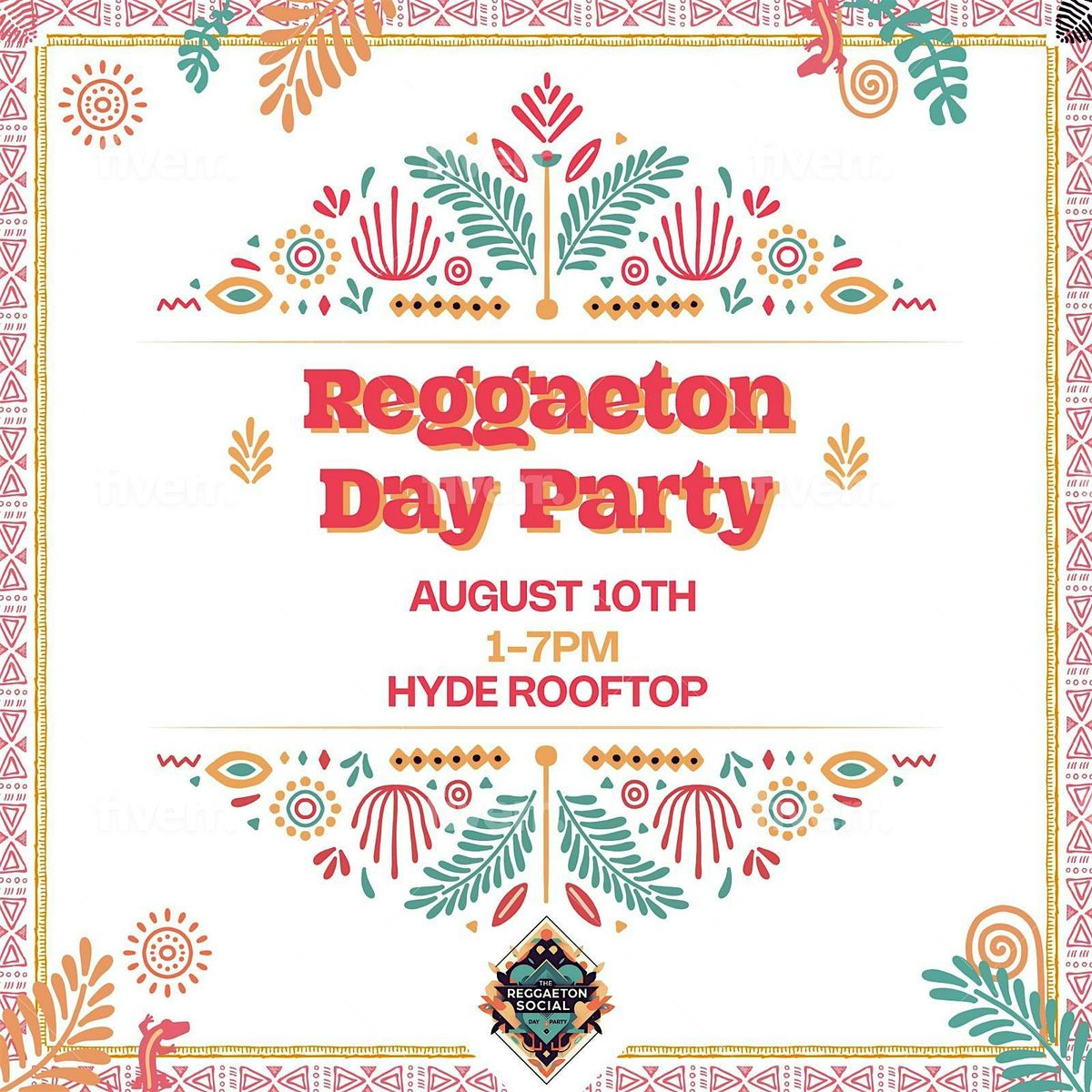 The reggaeton Rooftop Daytime Party