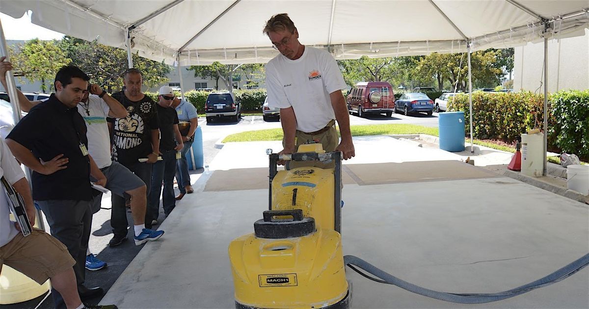 Polished Concrete Class May 5 '25 - Pompano Beach