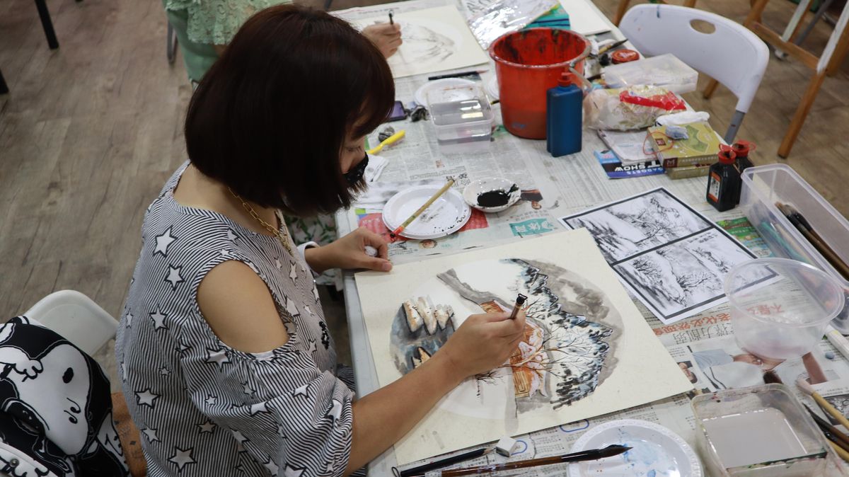 Professional Chinese Ink Painting Course at Visual Arts Centre